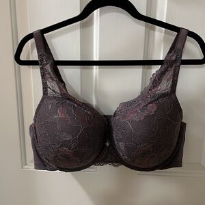 EUC Push up bra. Purple lace. Torrid. Size 42DDD.